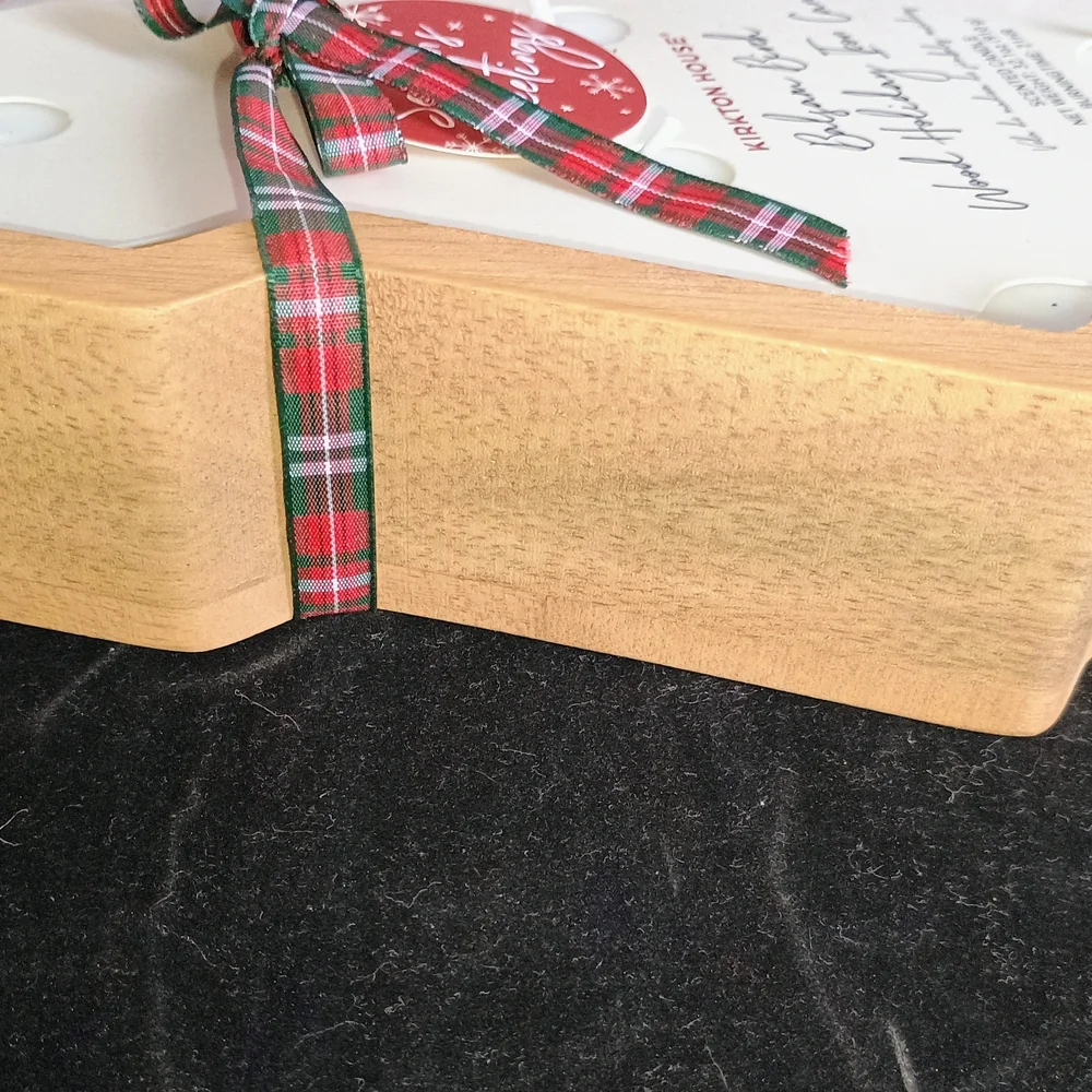 Kirkton House Large Balsam Birch Wooden Christmas Tree Scented Candle 32.1 oz